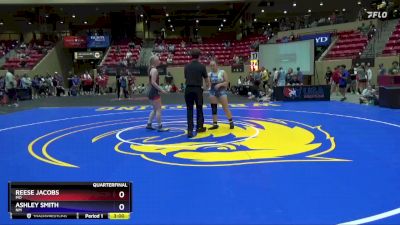 135 lbs Quarterfinal - Reese Jacobs, MO vs Ashley Smith, NM