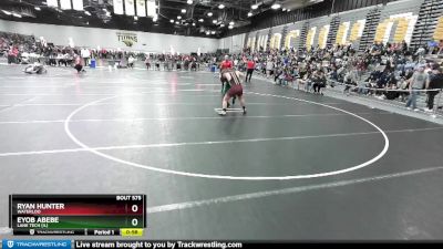 175 lbs Cons. Round 2 - Eyob Abebe, Lane Tech (IL) vs Ryan Hunter, Waterloo