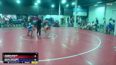 119 lbs 2nd Wrestleback (16 Team) - Jaxsen Bailey, Connecticut vs Kevin Ogaldez, Rhode Island White