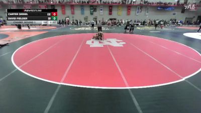 133 lbs Champ. Round 1 - David Fielder, Baldwin Wallace vs Carter Siebel, Coe
