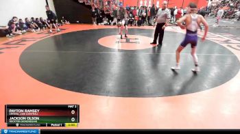 106 lbs Cons. Round 3 - Jackson Olson, Rockton (Hononegah) vs Payton Ramsey, Crystal Lake (CENTRAL)