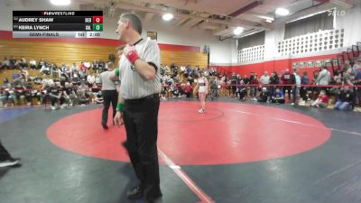 132 lbs Semifinal - Audrey Shaw, Bedford vs Keira Lynch, Salem