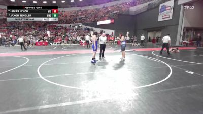 240 lbs Quarterfinal - Jaxon Tengler, Mukwonago Wrestling Club vs Lukas Lynch, Wisconsin