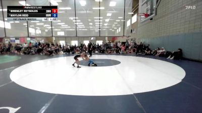 42-47 lbs 1st Place Match - Wrenley Reynolds, 208 Badgers Wrestling Club vs Waylon Reid, East Idaho Elite Wrestling Club