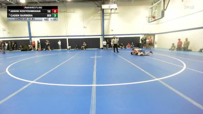 126 lbs Consi Of 32 #2 - Jason Kouyoumdjian, The Lab Wrestling vs Caden Barbera, Iron Faith Wrestling