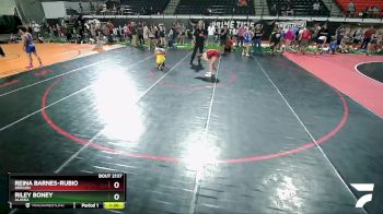 135 lbs Quarterfinal - Riley Boney, Alaska vs Reina Barnes-Rubio, Oregon