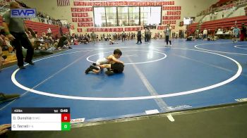 43 lbs Rr Rnd 3 - Dylan Dunshie, Saints Youth Wrestling Club vs Cole Terrell, F-5 Grappling