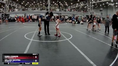 57 lbs Finals (2 Team) - Willow Nicotra, Validus WC vs Vaira Connor, Lady Assassins