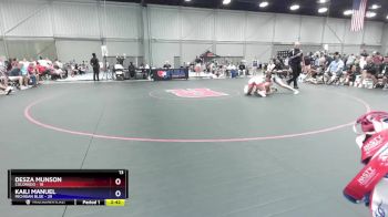 155 lbs Placement Matches (8 Team) - Desza Munson, Colorado vs Kaili Manuel, Michigan Blue