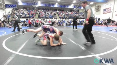 88 lbs Rr Rnd 2 - Hunter Gilbert, Glenpool Warriors vs Rhett Powers, Tiger Trained Wrestling