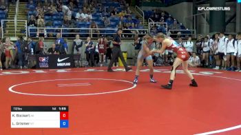 112 lbs Rnd Of 32 - Kierstyn Bockert, Alaska vs Lily Grismer, Montana