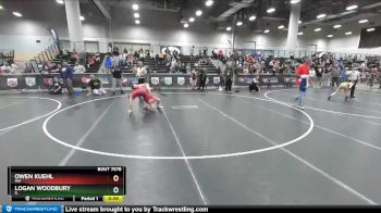 108 lbs 7th Place Match - Logan Woodbury, IL vs Owen Kuehl, MN
