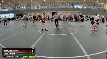84 lbs Round 3 (6 Team) - Jack Aponte, Triangle WA vs Cole Dickerson, Southern Fury
