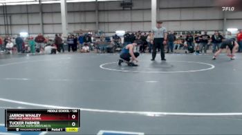 126 lbs Cons. Round 2 - Jarron Whaley, Fruitland Middle School vs Tucker Farmer, Grangeville Youth Wrestling Cl