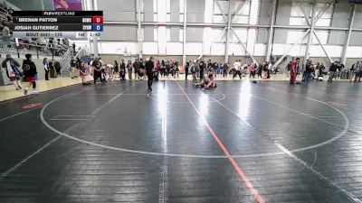 175 lbs Cons. Round 2 - Brenan Patton, Big Cat Wrestling Club vs Josiah Gutierrez, Scrap Yard Garage Wrestling