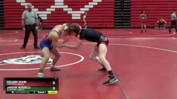 113 lbs Semifinal - Jaxson Rosselli, Olentangy Liberty vs Holden Huhn, Cinncinati LaSalle