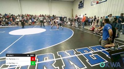 140 lbs Rr Rnd 1 - Kross Perkins, Sperry Wrestling Club vs James Hartley, Vinita Kids Wrestling