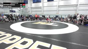 90 lbs Round Robin 3 - Matthew Sheehan, Rogue Wrestling Club-MS vs Blake Wertz, Front Royal WC-MS