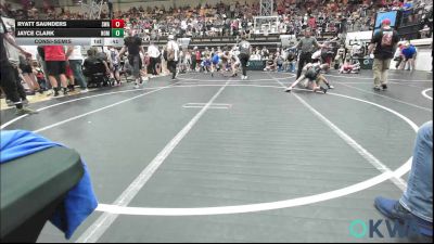 67 lbs Consolation - Ryatt Saunders, Shelton Wrestling Academy vs Jayce Clark, Team Nomad