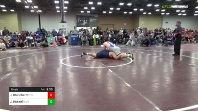 285 lbs Final - Jesse Blanchard, Otsego Destroyers vs Jason Russell, Saints W.C.