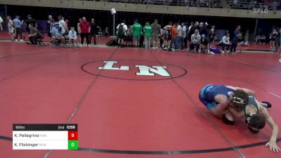 90 lbs Round Of 16 - Kurt Pellegrino, Point Pleasant vs Kodryk Flickinger, New Oxford