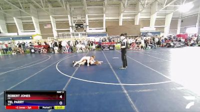 138 lbs Quarterfinal - Robert Jones, CA vs Tel Parry, WY