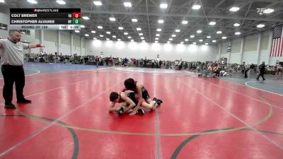 113 lbs Round Of 128 - Colt Brewer, VA vs Christopher Alvanes, NY