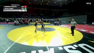 6A/5A Girls 190 Cons. Round 1 - Dennece LaMothe, South Salem Girls vs Rylie Lynnes, Thurston Girls