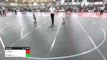 53 lbs Rr Rnd 2 - Evan Elliott, Abilene vs Bradley Alarid, Pueblo County Wrestling