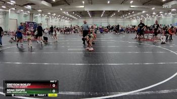 55 lbs Quarterfinal - Greyson Bosley, Mayfield Mat Academy vs Noah Swope, Boro Wrestling Club