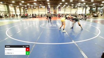 165 lbs Semifinal - Byson Huber, TX vs Jt Morris, PA