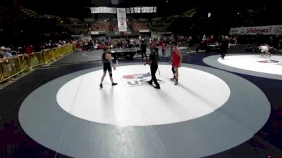 126 lbs Cons. Semis - Jacob Northcutt, Silver Creek WC vs Grant Langstaff, Livermore Elite Wrestling Club