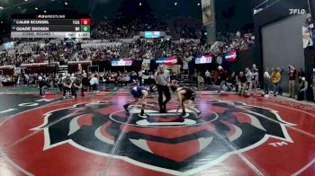 Cons. Round 1 - Caleb Scussel, Florence-Carlton vs Quade Skogen, Whitehall/Harrison