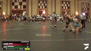 125/140 Quarterfinal - Jack Wormer, Olympic vs Jacob Jones, Stafford