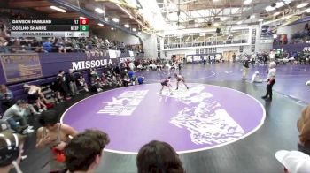132 lbs Cons. Round 2 - Coelho Sharpe, Mount Spokane vs Dawson Hamland, Flathead