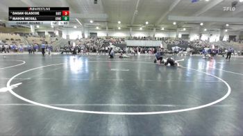 171 lbs Champ. Round 1 - Dagan Glascoe, Tullahoma Takedown Club vs Mason McGill, Smoky Bear Wrestling Club