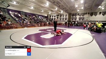 132 lbs Consi Of 8 #2 - Zack Lombreglia, Iron Horse vs Aidan Flynn, Compete Wrestling Academy