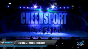 Liberty All Stars - Ruthless [2021 L1 Junior - D2 - Medium Day 1] 2021 CHEERSPORT National Cheerleading Championship