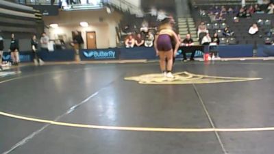 160 lbs Cons. Round 3 - Jaylah Dalton, Eureka vs Taylor Schulz, Wisconsin Stevens Point