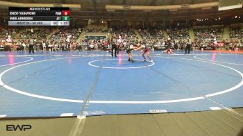 58 lbs Round Of 32 - Enzo Yasutomi, Pounders WC vs Wes Arnesen, ATT / Mocco Wrestling
