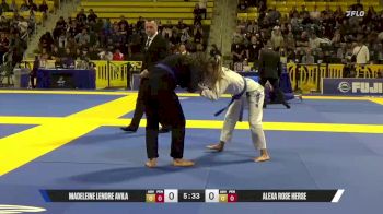 Alexa Rose Herse vs Madeleine Lenore Avila 2025 World Jiu-Jitsu IBJJF Championship