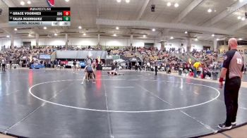 Girls 120 lbs Cons. Round 1 - Grace Voorhies, Seymour High School vs Talea Rodriguez, Green Hill High School