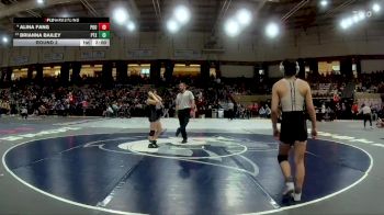 110 lbs Round 2 - Alina Fang, Poolesville vs Brianna Bailey, Patuxent