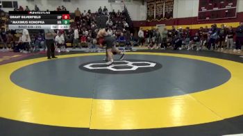 215 lbs Champ. Round 2 - Maximus Konopka, Green Farms Academy vs Grant Silverfield, Lake Highland Prep