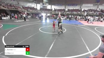 40 lbs Consi Of 8 #2 - Liam Sumner, Mile High vs Daniel Pino, Swat