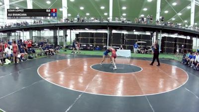 110 lbs Leah Lopez, California Red vs Ali Svancara, Idaho