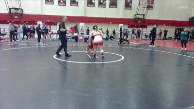 131 lbs Cons. Round 3 - Claire Hume, Unattached vs Hailey- Jade Omoso, Simpson University (CA)