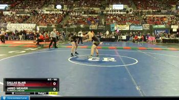 Cons. Round 1 - Jared Weaver, Florence-Carlton vs Dallas Blair, Florence-Carlton