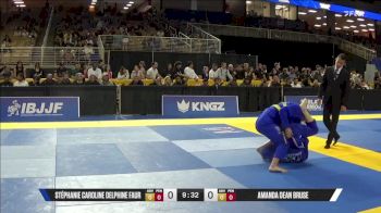Amanda Dean Bruse vs Stéphanie Caroline Delphine Faur 2025 Pan Jiu Jitsu IBJJF Championship