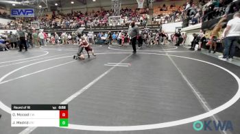 52 lbs Round Of 16 - Owen Mccool, Elgin Wrestling vs Jaxxe Madrid, Comanche Takedown Club